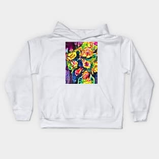 Floral splendour Kids Hoodie